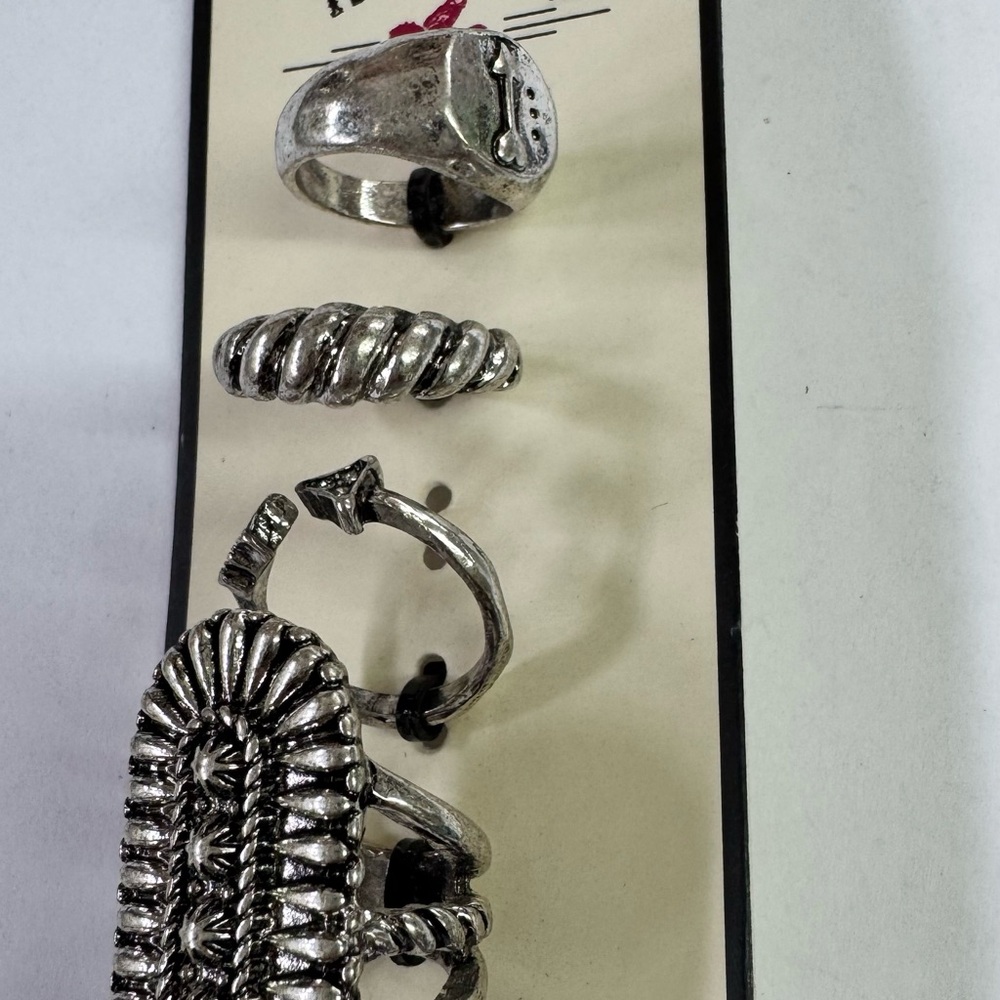 Idyllwind Silver Ornate Rings Collection - Picture 4 of 4